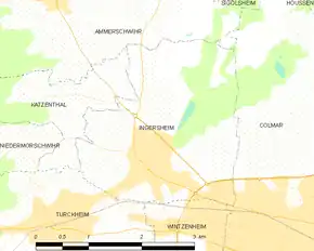 Poziția localității Ingersheim