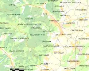 Poziția localității Soultz-Haut-Rhin