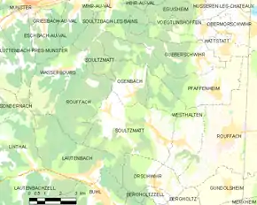 Poziția localității Soultzmatt