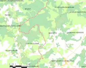 Poziția localității Saint-Prix