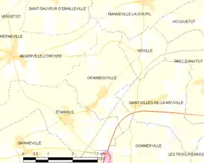 Poziția localității Graimbouville
