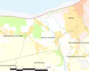 Poziția localității Hautot-sur-Mer