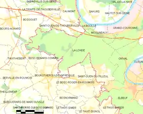 Poziția localității La Londe