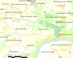 Poziția localității Saint-Arnoult