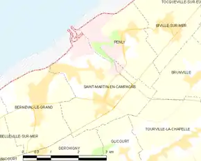 Poziția localității Saint-Martin-en-Campagne