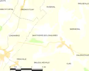 Poziția localității Saint-Pierre-des-Jonquières
