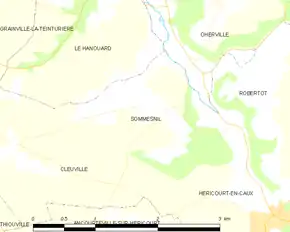 Poziția localității Sommesnil