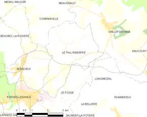 Poziția localității Le Thil-Riberpré
