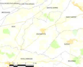 Poziția localității Pierrefitte