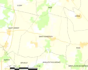 Poziția localității Saint-Généroux