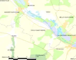 Poziția localității Crouy-Saint-Pierre