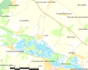 Poziția localității Long