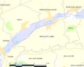 Poziția localității Méricourt-l'Abbé