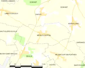Poziția localității Neuilly-l'Hôpital