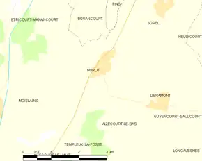 Poziția localității Nurlu