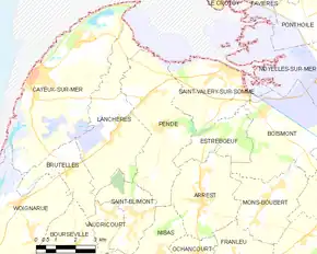 Poziția localității Pendé