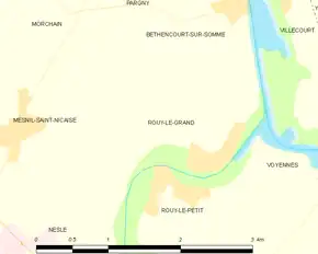 Poziția localității Rouy-le-Grand