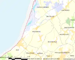 Poziția localității Woignarue