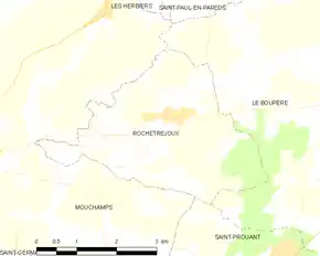 Poziția localității Rochetrejoux