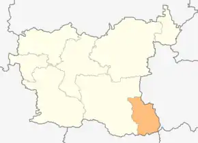 Poziția localității Aprilți