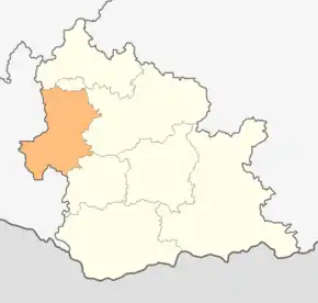 Poziția localității Ardino