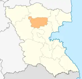 Poziția localității Aitos