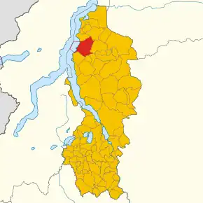 Poziția localității Bellano