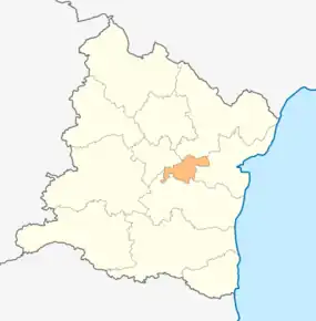 Poziția localității Beloslav