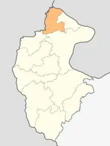 Poziția localității Bregovo