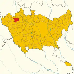 Poziția localității Busto Garolfo