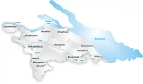Poziția localității Thurgau
