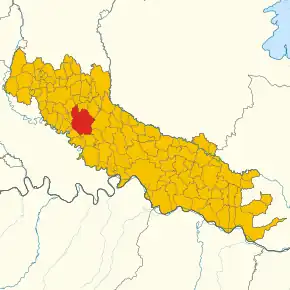 Poziția localității Castelleone