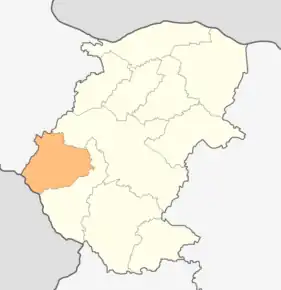 Poziția localității Ciprovți