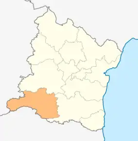 Poziția localității Dălgopol