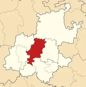 Poziția localității Johannesburg