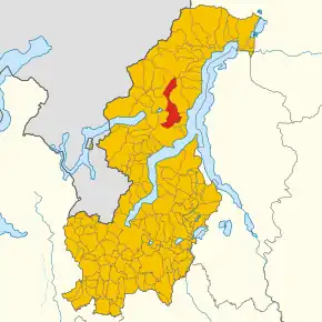 Poziția localității Grandola ed Uniti