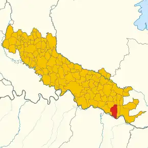 Poziția localității Gussola