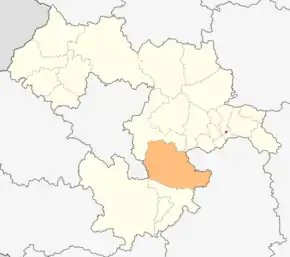 Poziția localității Ihtiman