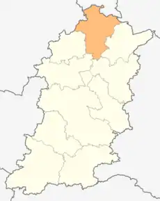 Poziția localității Kaolinovo