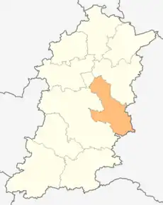 Poziția localității Kaspicean