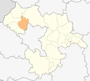 Poziția localității Kostinbrod