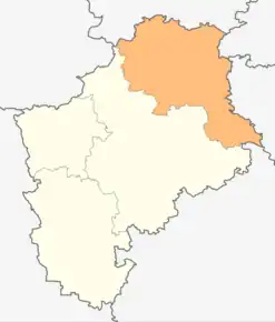 Poziția localității Kotel