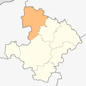 Poziția localității Kubrat