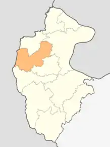 Poziția localității Kula