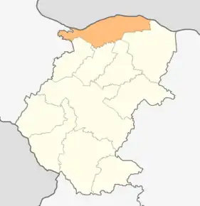 Poziția localității Lom