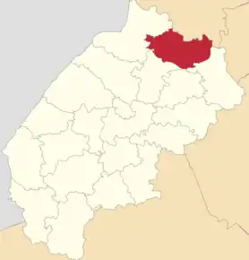 Poziția localității Radehiv