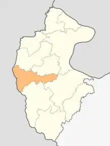 Poziția localității Makreș