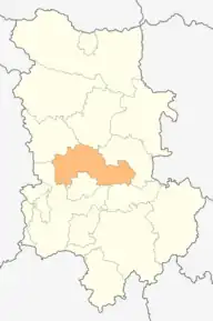 Poziția localității Marița