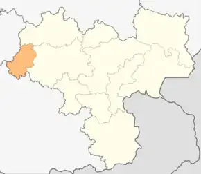 Poziția localității Mineralni Bani