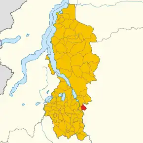Poziția localității Monte Marenzo
